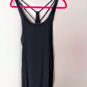 Flirty black dress